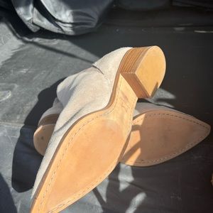 Marc Fisher suede ankle booties